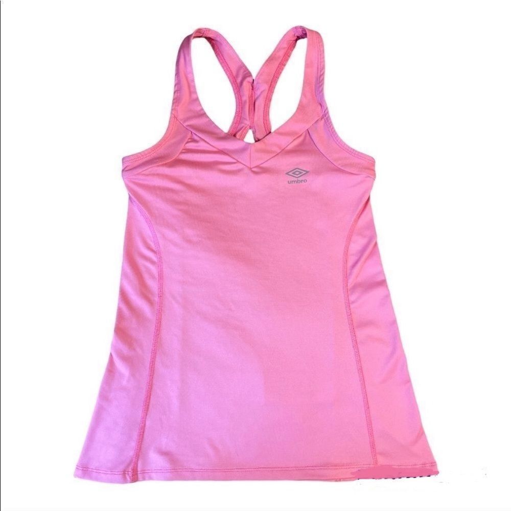 Umbro Pink Racer Back Tank Top